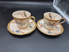 theodore haviland limoges france set of 2 demitasse cup saucers Eden