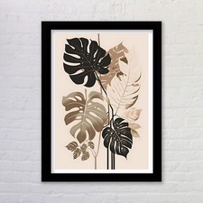 Framed Minimalist Botanical