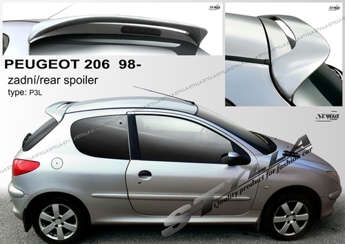 Spoiler rear roof tailgate for - roof,
