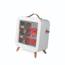WARMLITE Infrared Retro Desk Heater 550W WL42016 - in Cream