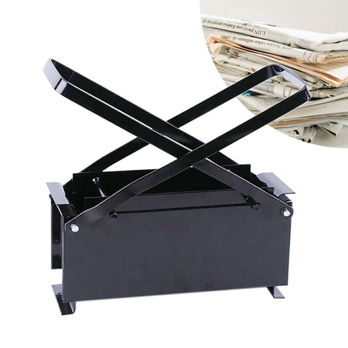 Paper log briquette maker - briquette,