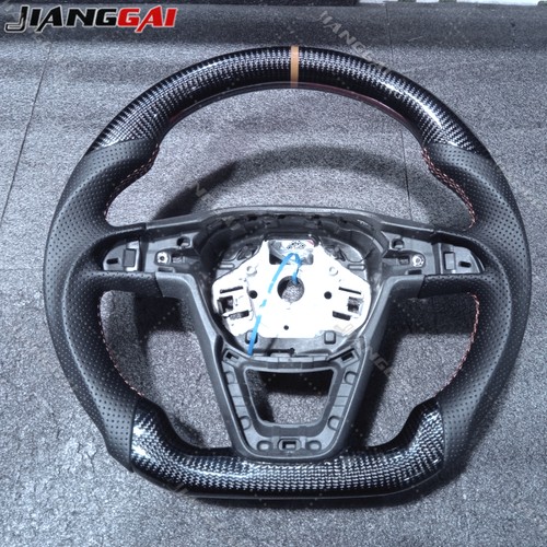 Carbon fiber steering wheel - carbon,