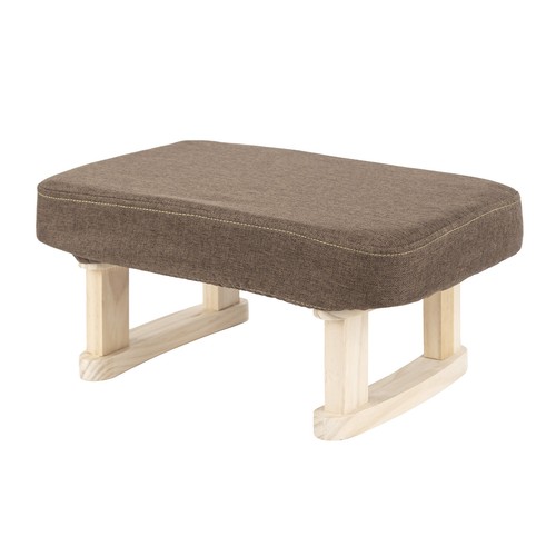 Wooden footstool ottoman sofa - wooden,