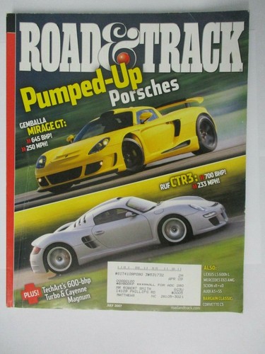 Road track magazine july - &,