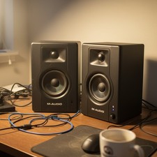M-Audio BX4BT 4.5" Studio Monitors & PC Speakers with 4.5 Bluetooth