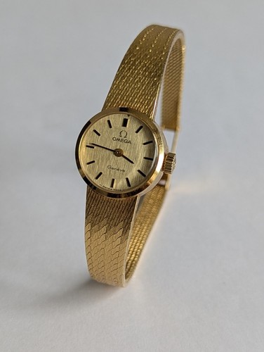 Omega genève ladies 18ct gold - genève,