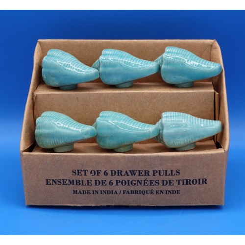 Set ceramic seashell - ceramic,