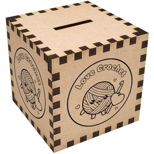 Love crochet money box - crochet', /