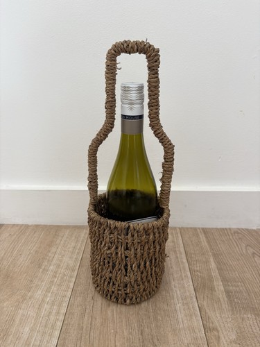 Wicker wine bottle - wicker,