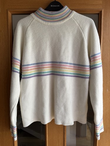 Unif prisma cream jumper with - unif,