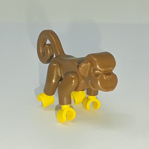 Lego monkey with yellow hands - ,