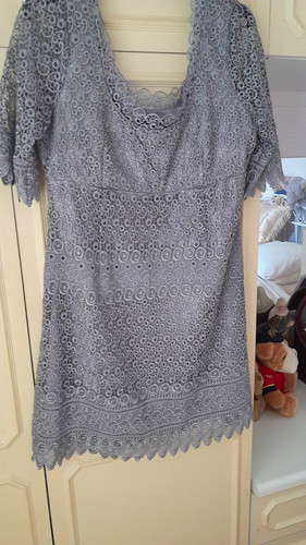 Coast grey lace - grey, short