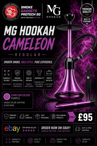 Hookah the kameleo large - mg,