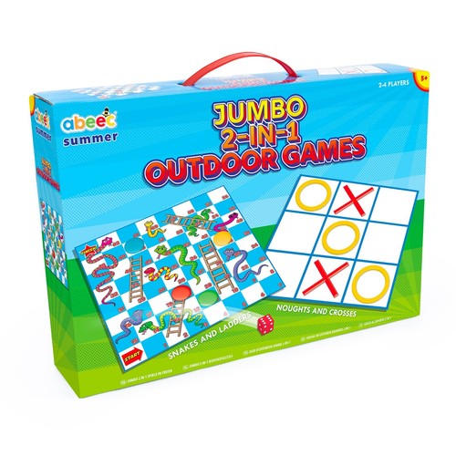 Jumbo garden games - 2-in-1, kids