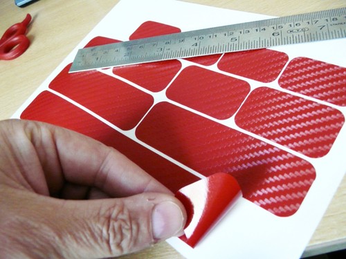 Carbon fibre effect - fibre,