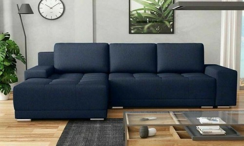 Corner sofa bed davos with - bed,