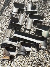 VINTAGE CAST IRON DRAIN RAIN GUTTERING CORNERS ANGLES CAST IRON 5" INCH VINTAGE 