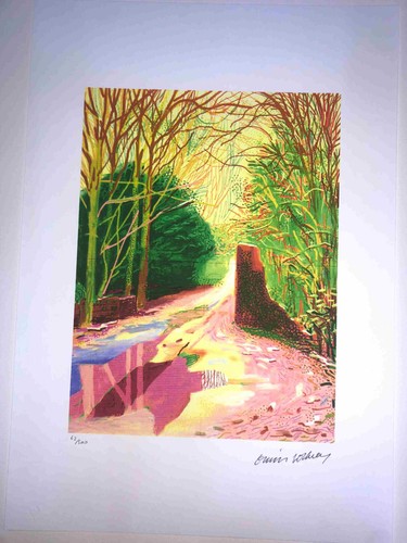 David hockney lithography off - lithography,
