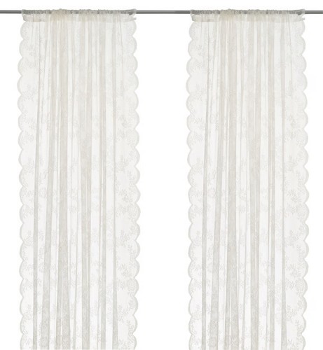 Ikea alvine spets net lace - alvine,