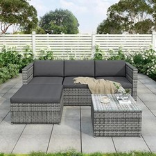Seater rattan garden - seater, sofa