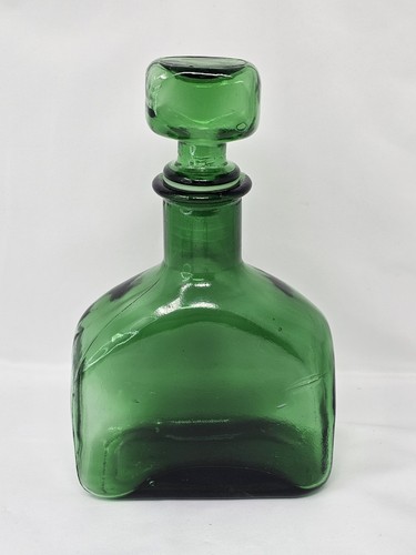 Empoli glass green bottle - glass,
