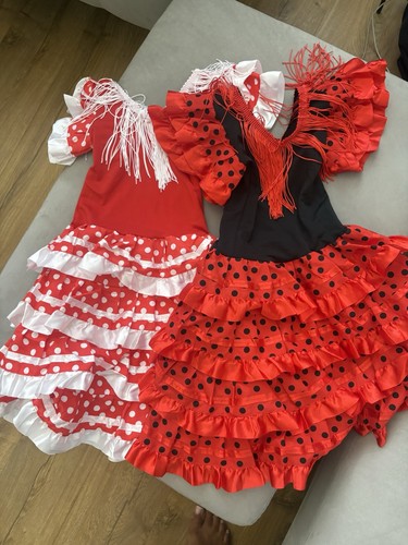 Twin girl spanish flamenco - twin,