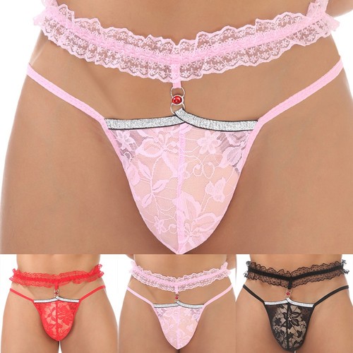 Mens low waist transparent - waist,