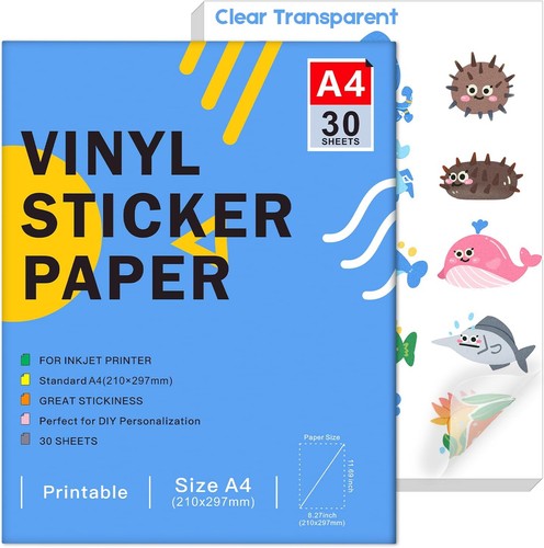 Clear vinyl transparent - clear,