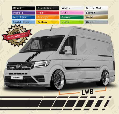 Side stripes bonnet stickers - bonnet,
