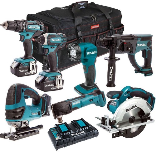Makita 18v piece cordless - makita,