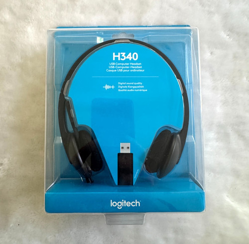Logitech h340 black headband - h340,