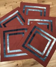 5 X FUTON COMPANY TERRACOTTA