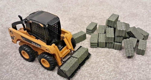 Set bales britains - of,