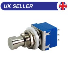 Latching On-On Foot Switch 3PDT Guitar Effects Pedal Stomp Box