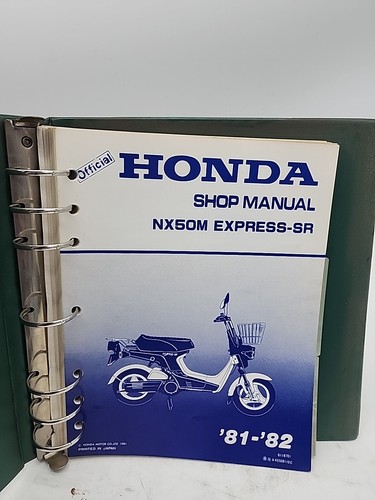 Oem 1981 honda nx50m - 1981-82,
