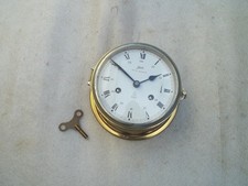Vintage Schatz Royal Mariner 8 Day Ship's Bells Clock