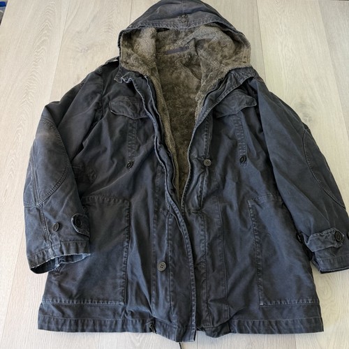 Vintage german army parka with - german,