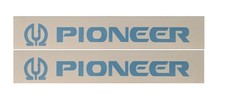 2 x Pioneer Vintage audio Logo