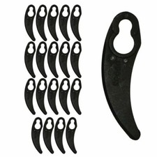 Pack Of 20 Plastic Cutting Blades Fits Challenge 1100W Hover Lawnmower