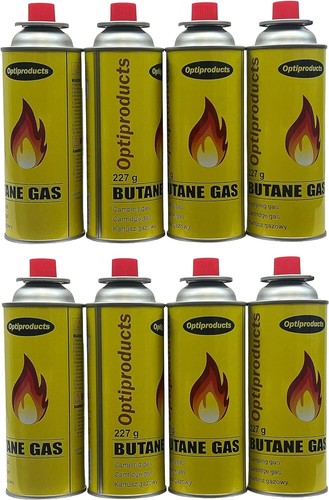 Butane gas can canisters - butane,