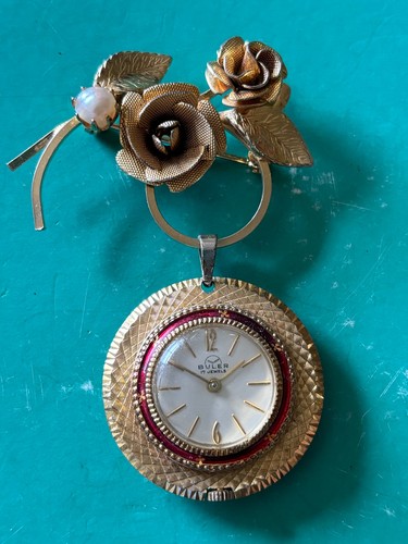 Vintage buler pocket watch - buler,