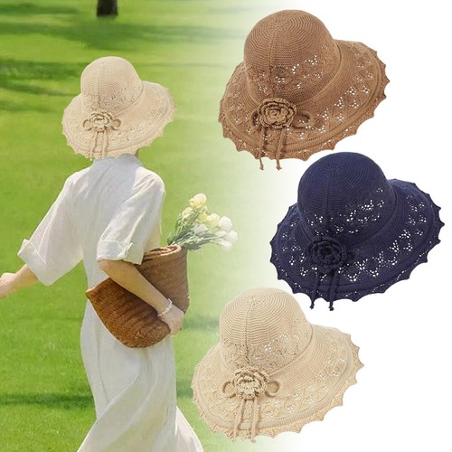 Ladies foldable sun cap - sun, beach