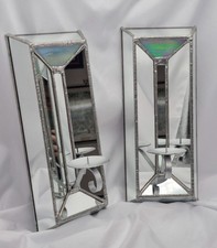 Vtg Deco Handmade Stained