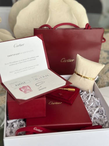 Cartier yellow gold 18k small - cartier,