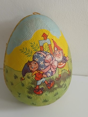 Vintage paper mache noddy - paper,