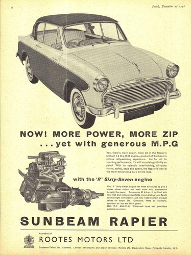 Original 1956 advert - 1956, for