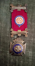 RAOB Medal Royal Antediluvian Order of Buffaloes 1951 Hurlfield Lodge Enamel