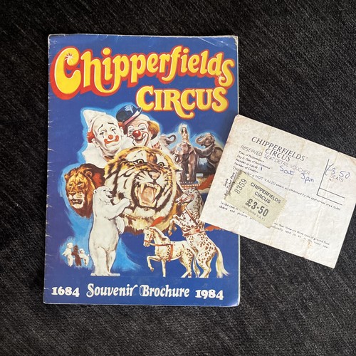 Chipperfields circus souvenir - circus,