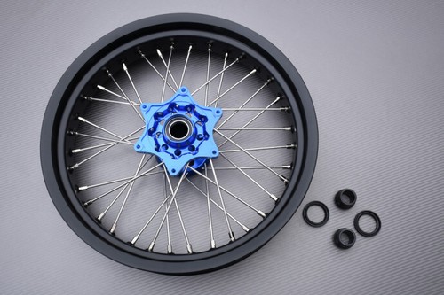 Blue supermoto spoked - supermoto,
