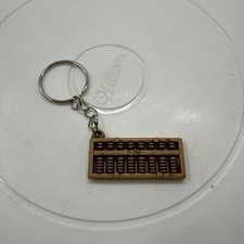 Miniature Abacus Keychain
